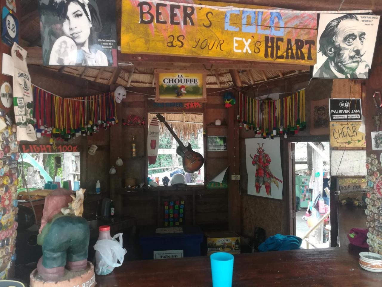 Pai River Jam Hostel & Campground باي المظهر الخارجي الصورة